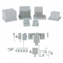Modern Industrial Park Series -- Electrical Fixtures - Kit, HO, Walthers Cornerstone 4075