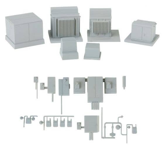 Modern Industrial Park Series -- Electrical Fixtures - Kit, HO, Walthers Cornerstone 4075