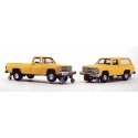 Hy-Rail Wheels For Light-Duty Vehicles - Kit (unpainted metal) -- Guide wheels (Hy-Rail Conversi, HO, Custom Finishing 7009