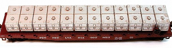 Cast Resin Freight Car Load -- Barium Oxide Bins - Small, All Scales, Chooch Enterprises 7286