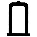 Common Standard Diaphragms 1 Pair -- Black, HO, Hi-Tech Details 9001