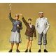 Pedestrians -- Waving People, G, Preiser Kg 45084