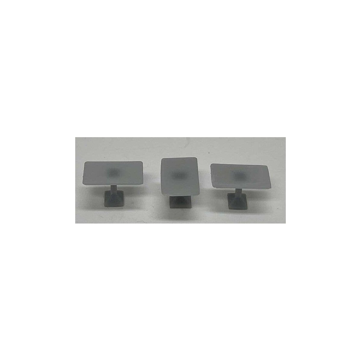 4′ Tables -- Unpainted 3D Print pkg(3), HO, Phoenix Precision Models 31642