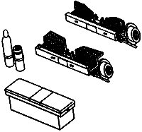 Hy-Rail Wheels -- For Trident Vehicles Set, HO, Details West 918