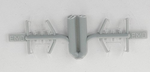 Windshield Wipers -- EMD Wide Cab pkg(4), HO, Detail Associates 2318