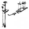 KC Airbrake Set - Black Plastic, HO, Cal Scale 290