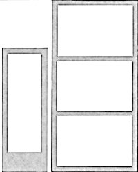 Doors -- Doors & Windows - Assorted, HO, Pikestuff 1203