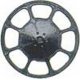 Modern Brake Wheels pkg(8) -- Black, HO, Kadee Quality Products 2045