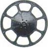 Modern Brake Wheels pkg(8) -- Black, HO, Kadee Quality Products 2045
