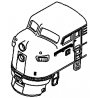 F-Unit Parts -- A-Unit, HO, Details West 208
