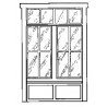 Large window 2/, HO, Alexander Scale 2508