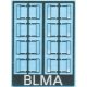 Locomotive Wind Deflectors, N, Atlas Model Railroad Co. BLMA64