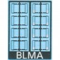 Locomotive Wind Deflectors, N, Atlas Model Railroad Co. BLMA64