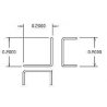 Grab Irons (.012′ Wire) -- Roof Corner Grabs pkg(12), HO, Cal Scale 510