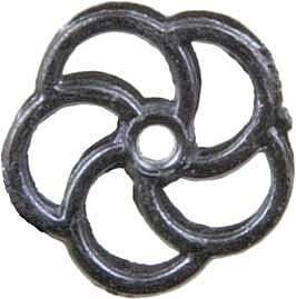 Metal Brake Wheel -- pkg(6), HO, Kadee Quality Products 440