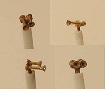 Nathan K2 Air Horn -- Brass, HO, Cal Scale 612