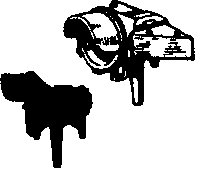 Steam Loco Headlight (Brass Castings) -- Pyle with Visor, HO, Cal Scale 201