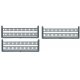 Spool Railing pkg(6) Scale 16` Long x 16` Tall, HO, Tichy Train Group 8099