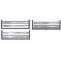 Spool Railing pkg(6) Scale 16` Long x 16` Tall, HO, Tichy Train Group 8099