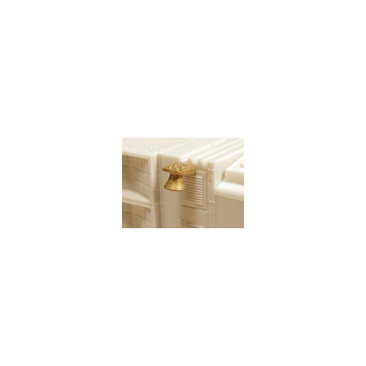 Bell (Unpainted Brass Casting) -- Hood, Side-Mounted, HO, Cal Scale 578