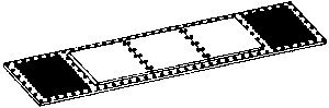 Parts for ALCO FA Cab Unit Diesels -- Dynamic Brake Grids - Plastic, HO, Cal Scale 461