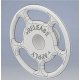 Loco Brake Wheel Kidney Bean -- 20′ Scale Diameter - Plastic pkg(2), HO, Cal Scale 190735