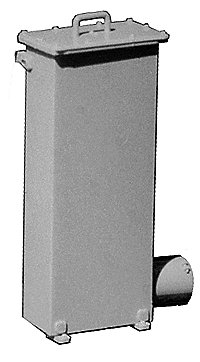 Electrical Cabinet Air Filter Box -- For EMD 40 Series Diesels, HO, Cannon & Company 1902