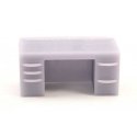 Work Desk -- Drawers on Both Sides, HO, All Scale Miniatures 871852