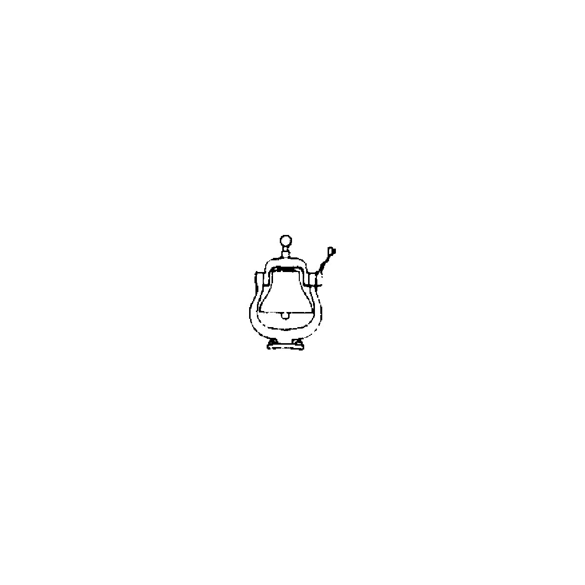Locomotive Bell -- Diameter 11-1/2′ 29.2cm, O, Grandt Line Products Inc 105