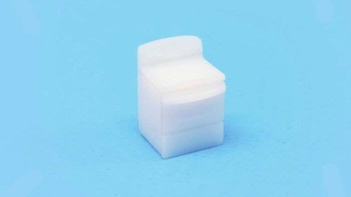 Kitchen Stove/Range -- Unpainted, HO, All Scale Miniatures 8711012