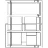 Plug Doors pkg(2) -- Hi-Cube, HO, Alexander Scale 301