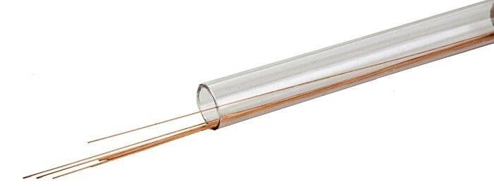 Phosphor-Bronze Wire - 8` 20.3cm Long -- .008` .02cm Diameter pkg(10), All Scales, Tichy Train Group 1100