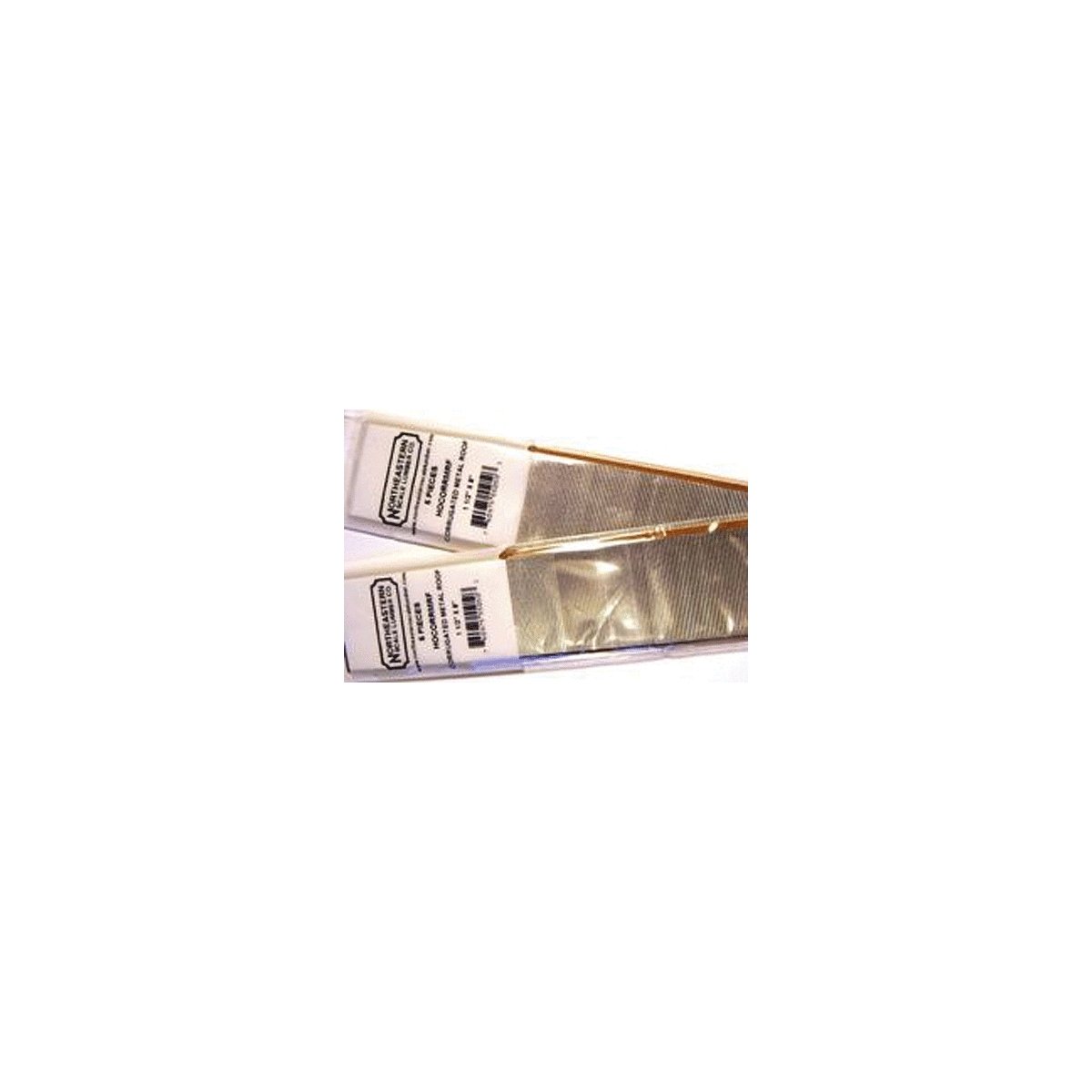 Corrugated Roofing/Siding -- pkg(5), HO, Northeastern Scale Lumber 55051