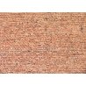 Embossed Panel Building Material Sheet -- Glazed Brick, HO, Faller Gmbh 170607