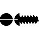 2 Self-Tapping Steel Sheet Metal Screws pkg(24) -- 3/16 x .088′ .48 x .22cm, All Scales, Walthers Tools & Screws 1189