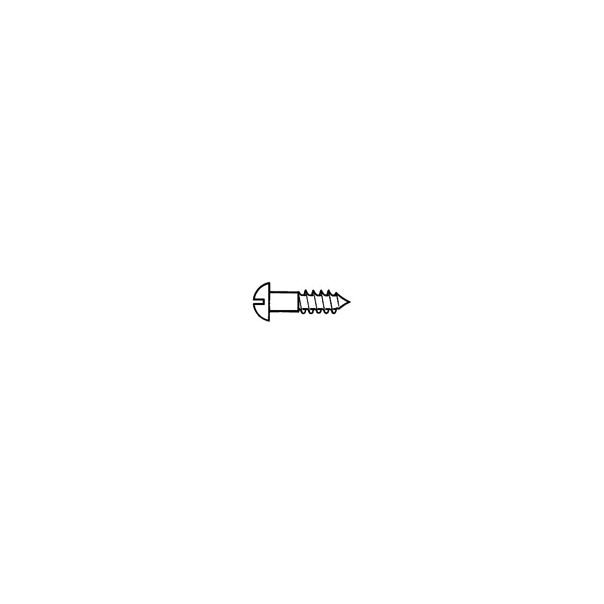 Brass or Brass-Plated Wood Screws pkg(24) -- 1 3/8 x .073′ .95 x .19cm, All Scales, Walthers Tools & Screws 1196