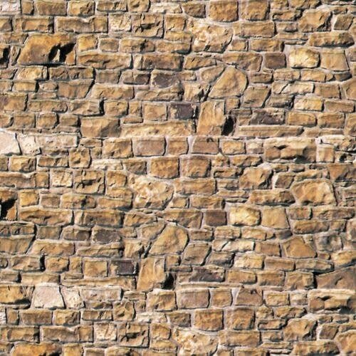 Rock - Sandstone - Printed Sheets -- Pkg(10), HO, Vollmer Gmbh 46036