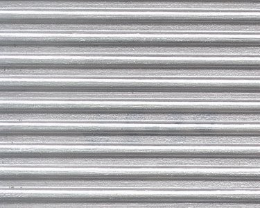 Patterned Sheets - Siding - Corrugated - .020 x 7 x 11` pkg(2) -- White - .125` Spacing, 1/32, Plastruct Inc 91520