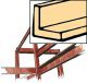 Wood Angles - 24` Long Strips -- 1/32 x 1/32` pkg(5), All Scales, Northeastern Scale Lumber 70499