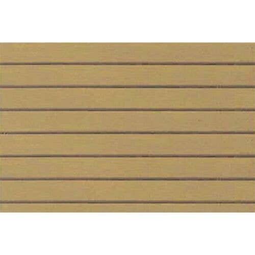 Patterned Plastic Sheet 2-Pack -- Clapboard Siding 7-1/2 x 12′ 19.1 x 30.5cm, G, JTT Miniature Tree 97461