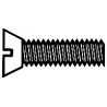 2-56 Brass Flat Head Machine Screws -- 1/4 x .086′ pkg(16), All Scales, Walthers Tools & Screws 1073