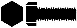 00-90 Brass Hex Head Machine Screws -- 3/16 x .047′ .48 x .12cm pkg(12), All Scales, Walthers Tools & Screws 1122