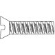 Hob-Bits(R) 00-90 Flat Head Screws - Brass, pkg(5) -- 1/8′ Long, All Scales, Woodland Scenics 841