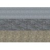 Printed Weathered Cardboard Wall Panel -- Mixed Stone Surfaces 8-1/4 x 5-13/16 x 1/32′ 21 x 14, HO, Busch Gmbh & Co Kg 7443