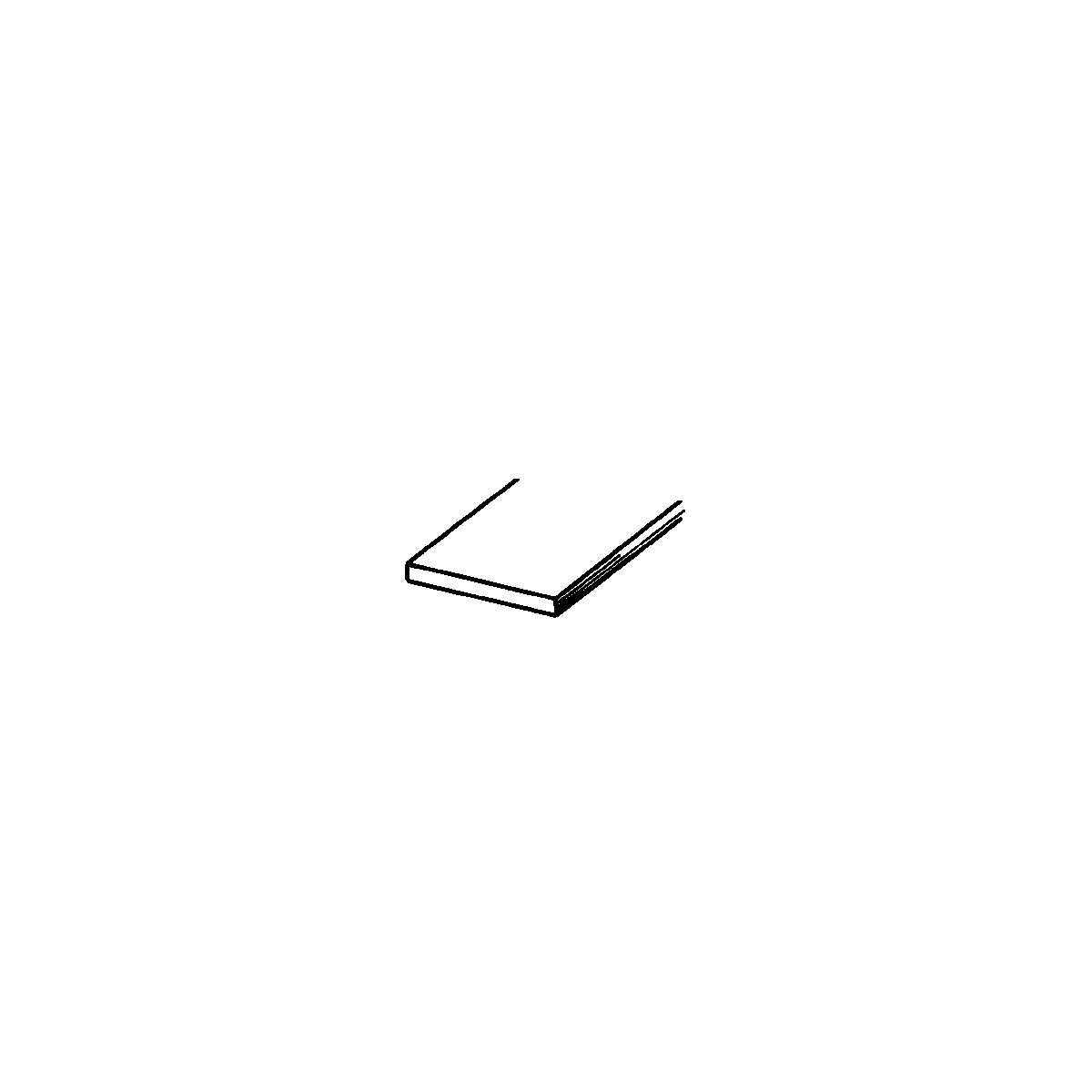 Brass Sheet - 4 x 10` 10.2 x 25.4cm -- .005` .013cm, All Scales, K & S Engineering 250