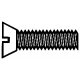 00-90 Brass Flat Head Machine Screws -- 1/2 x .047′ 1.27 x .12cm pkg(10), All Scales, Walthers Tools & Screws 1046