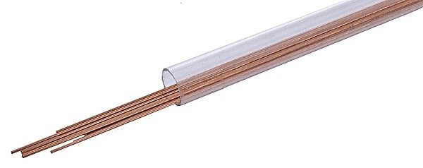 Phosphor-Bronze Wire - 8` 20.3cm Long -- .025` .06cm Diameter pkg(12), All Scales, Tichy Train Group 1104