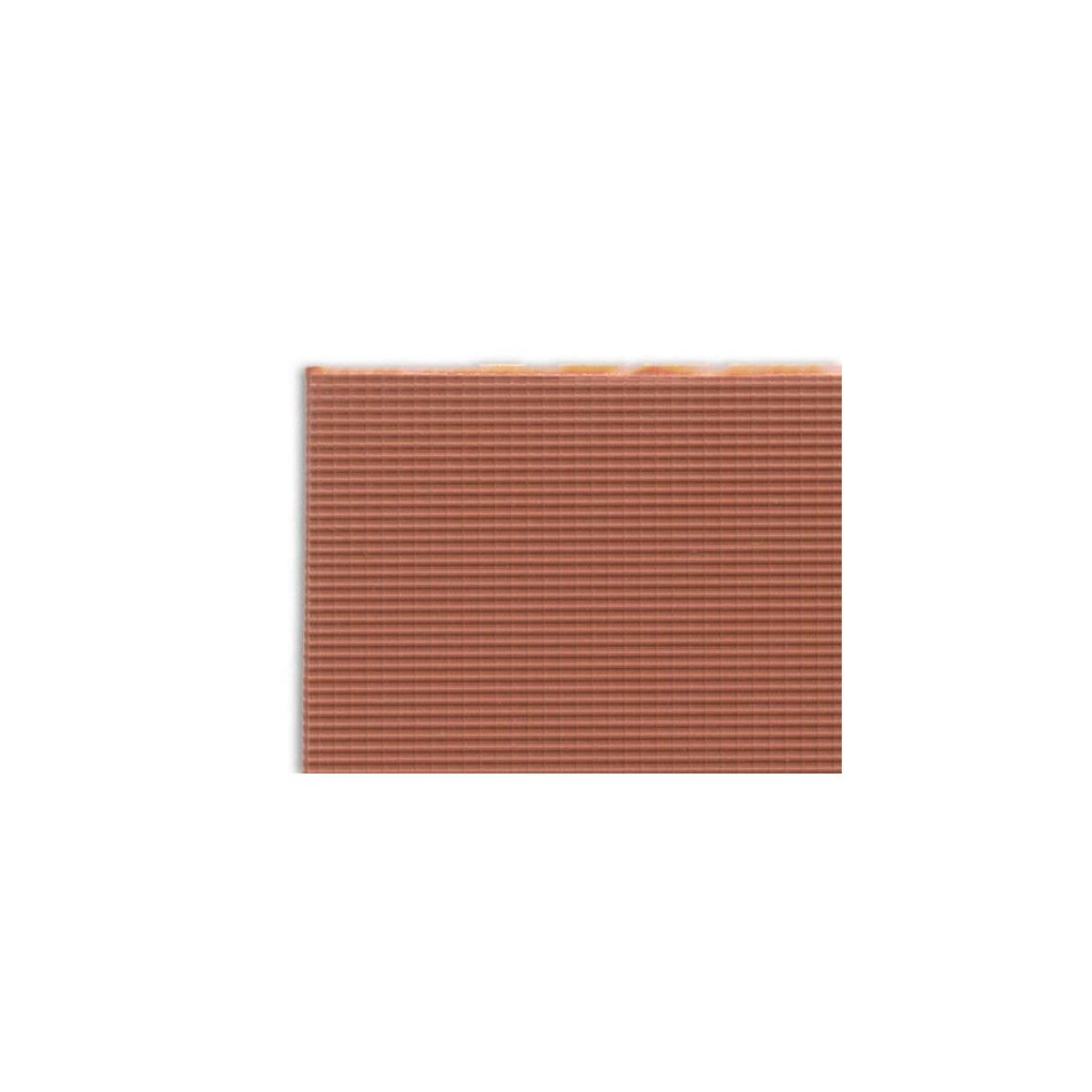 Patterned Plastic Sheet 2-Pack -- Clay Tile Roof 7-1/2 x 12′ 19.1 x 30.5cm, N, JTT Miniature Tree 97464