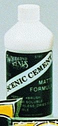 Scenic Cement(TM) -- 16oz 473mL, All Scales, Woodland Scenics 191