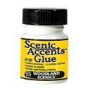 Scenic Accents Glue(TM) -- 1.25oz 37mL, All Scales, Woodland Scenics 198